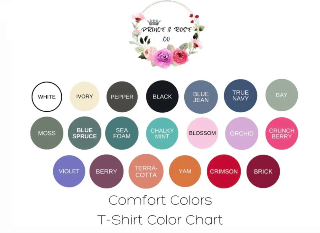 Blue Floral Golden Mama T-Shirt