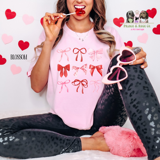 Valentine Bow Coquette T-Shirt