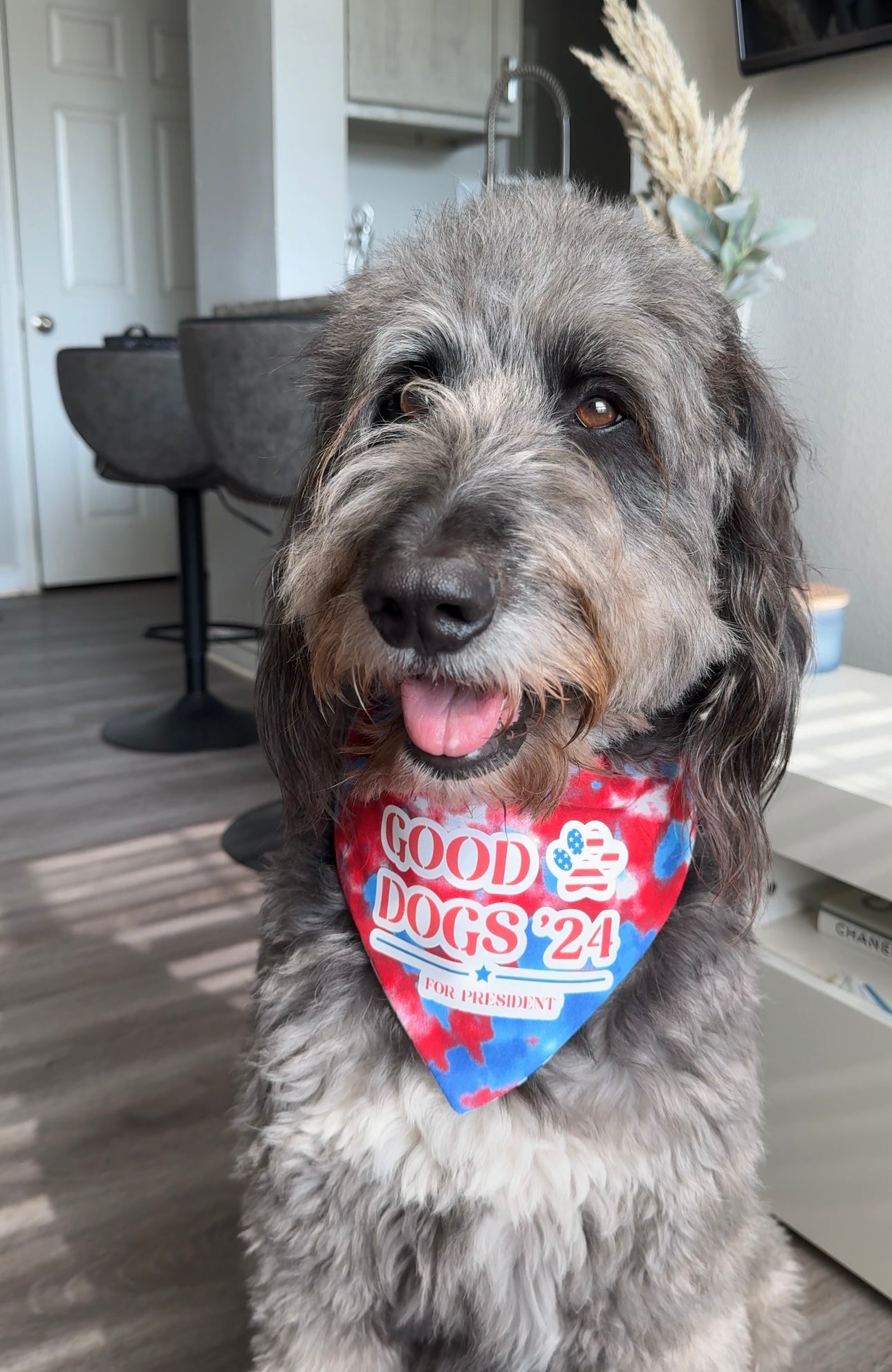 Good Dogs for President Bandana