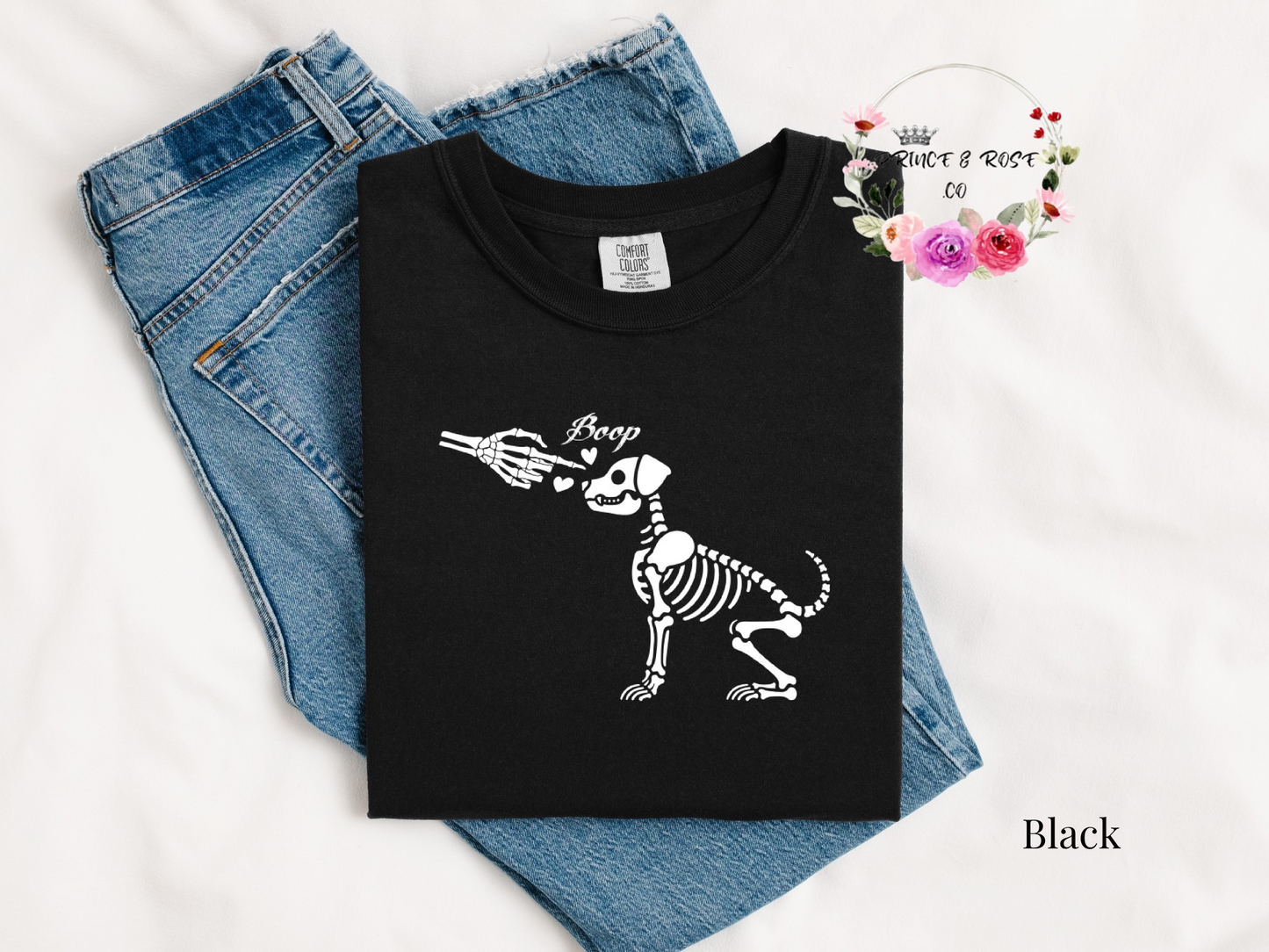 Boop Dog Skeleton T-Shirt