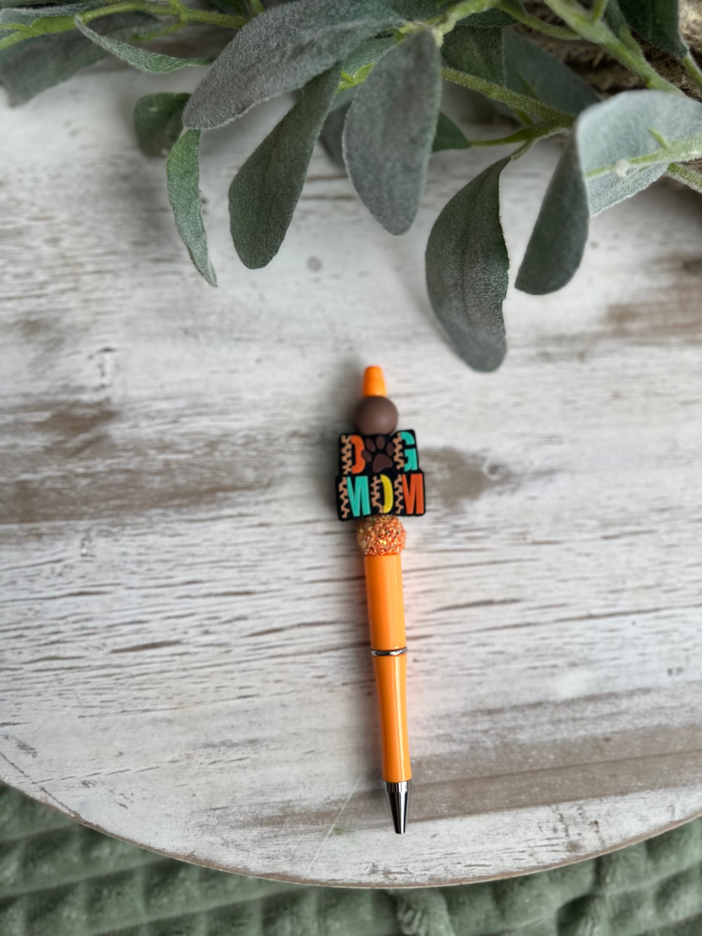 Orange Dog Mom Pen