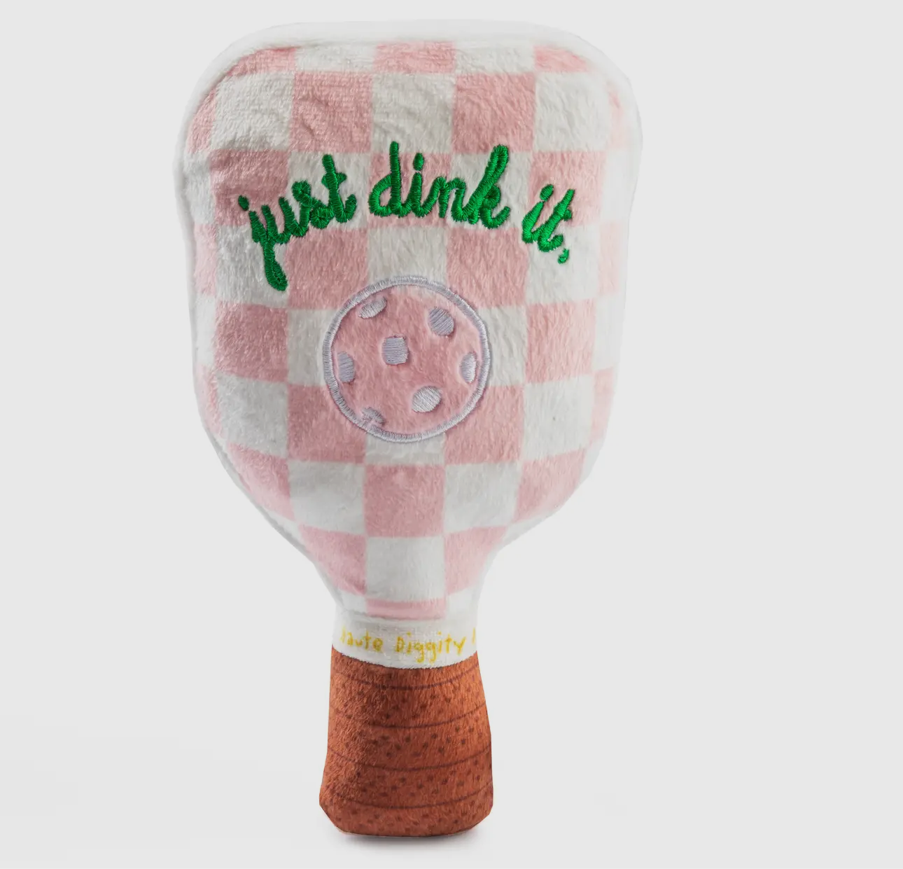 Pink Checker Pickleball Paddle (Small)