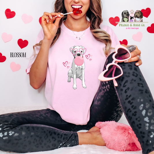 White Boxer Lover T-Shirt