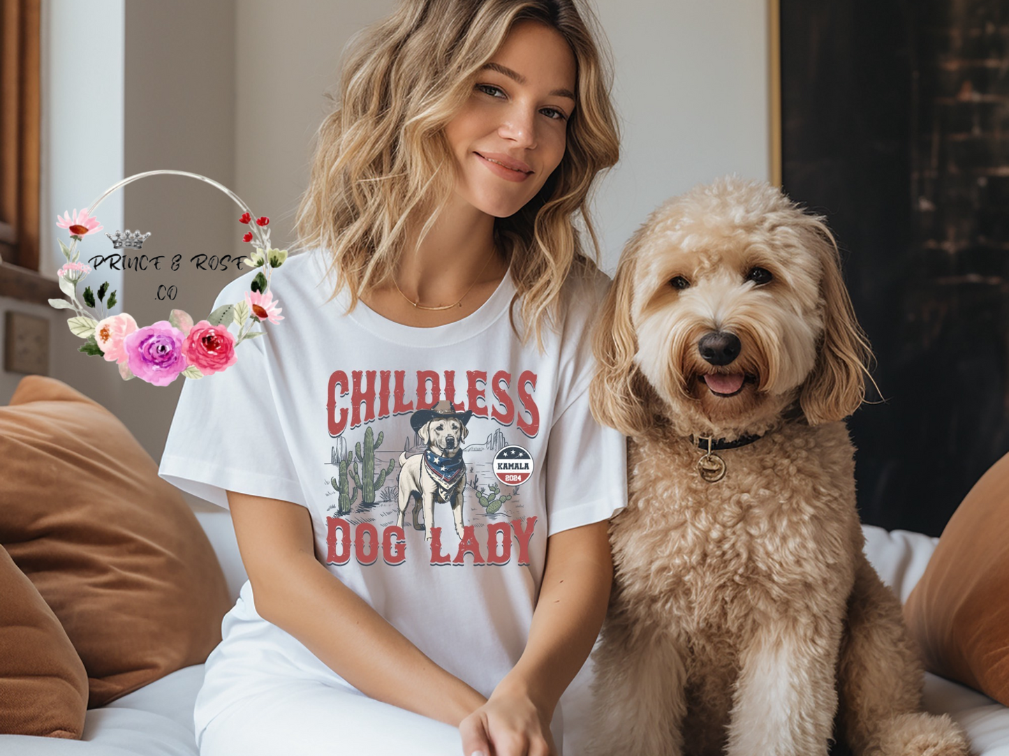 Childless Dog Ladies for Kamala T-Shirt