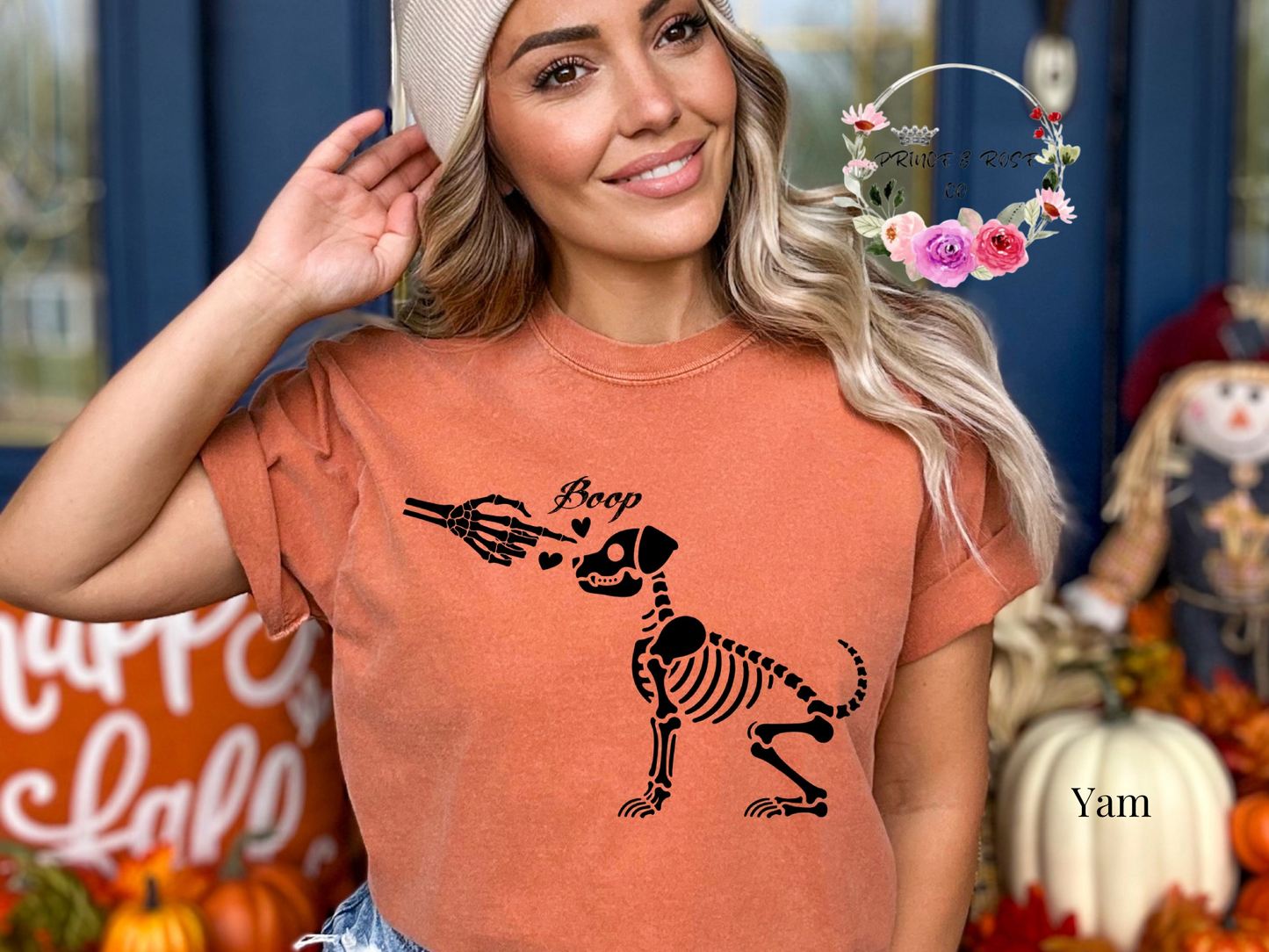 Boop Dog Skeleton T-Shirt