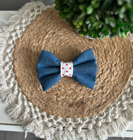 Denim Lover Bow Tie