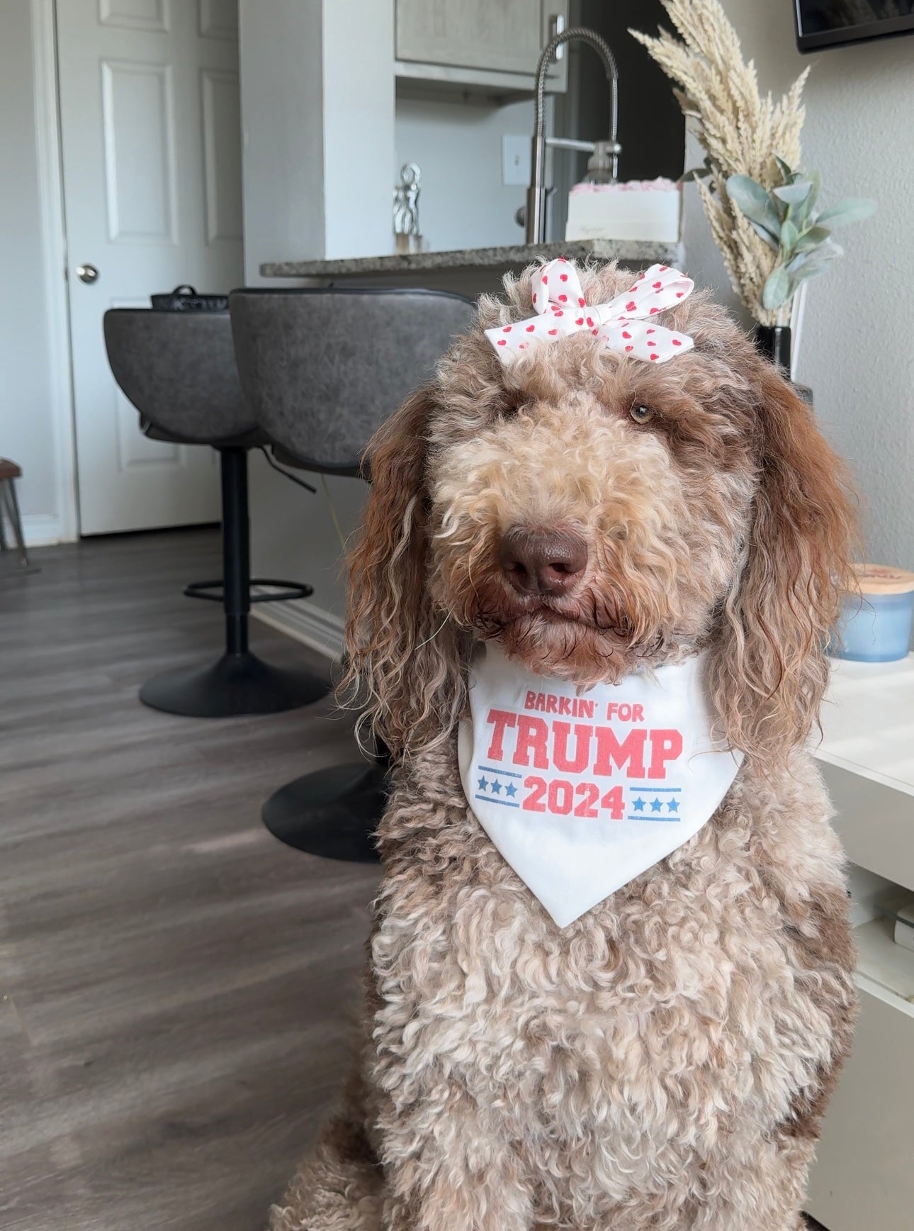 Barkin' for Trump Bandana