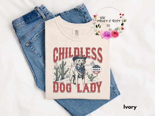 Childless Dog Ladies for Kamala T-Shirt