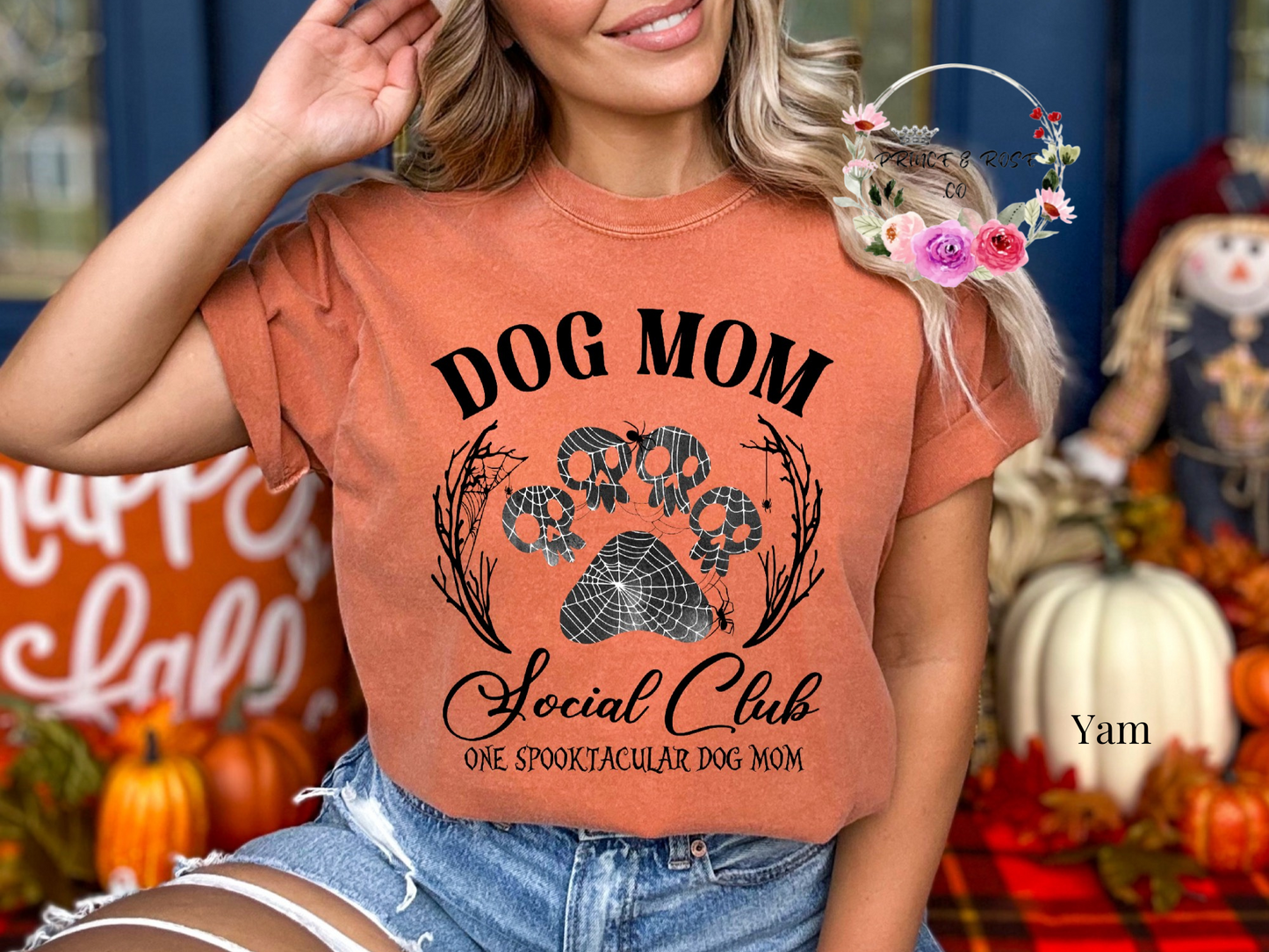 Spooky Dog Mom Social Club T-Shirt