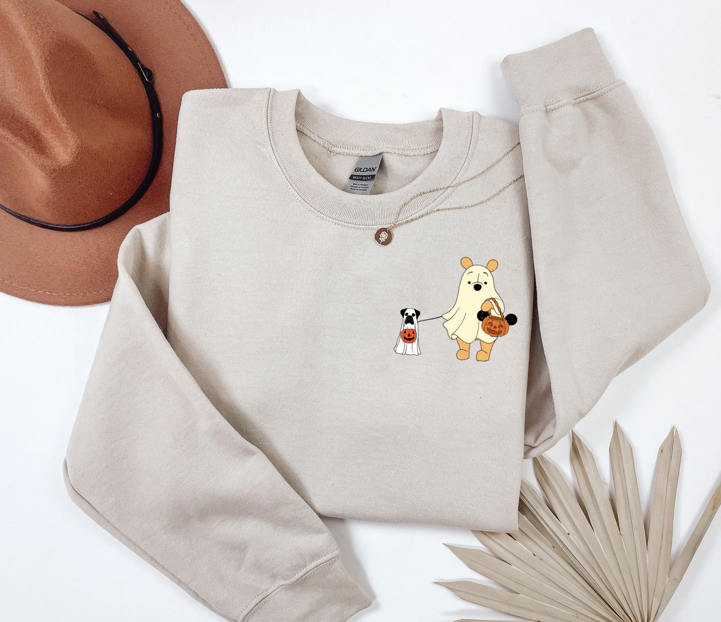 Ghost Bear Walking Boxer Crewneck