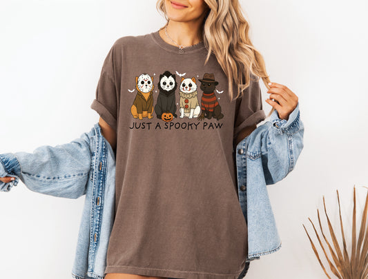 Spooky Paw Cat T-Shirt