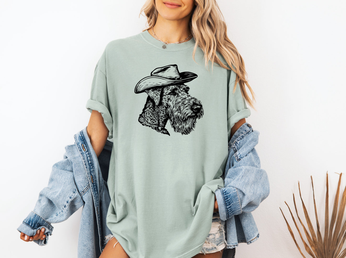 Western Airedale Terrier T-Shirt