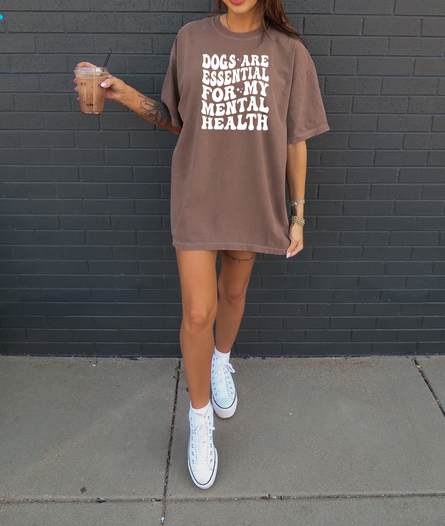 Dogs are Essential For My Mental Health T-Shirt