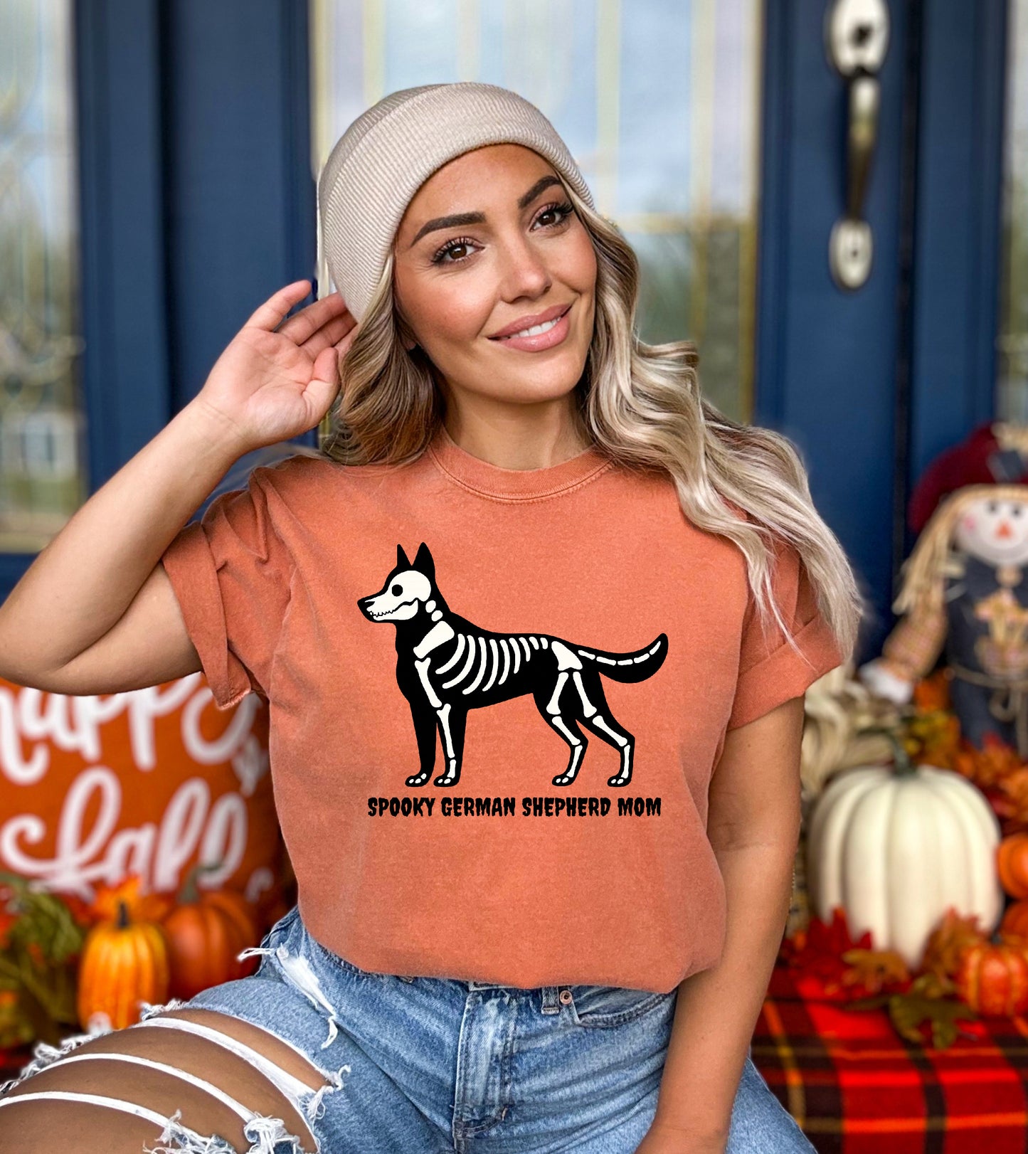 Skeleton German Shepherd T-Shirt